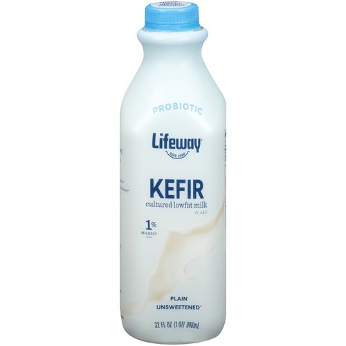 Lifeway Kefir Cultured Low Fat Milk Plain Unsweetened Foodland