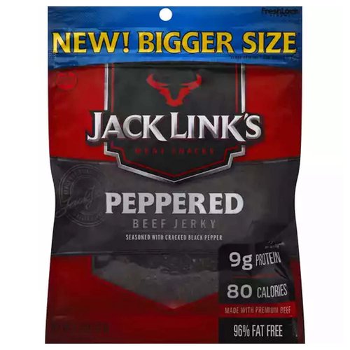 Jack Links Beef Jerky, Peppered