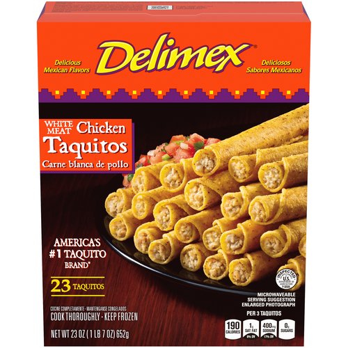 Delimex Chicken Corn Taquitos