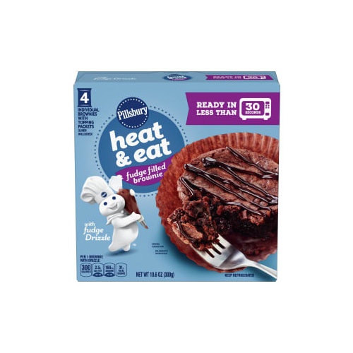 Pillsbury Heat N'eat Brownie 4ct