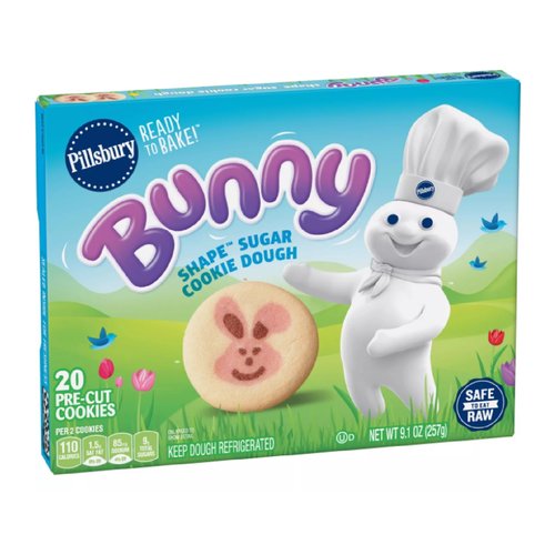 Pillsbury Ready To Bake Bunny Shape Cookies