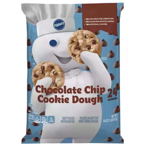 Pillsbury Cookie Dough, Chocolate Chip