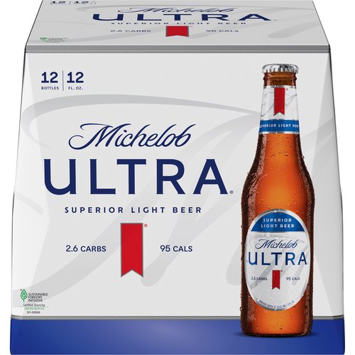 Michelob Ultra Beer, Superior Light 12 Fl Oz