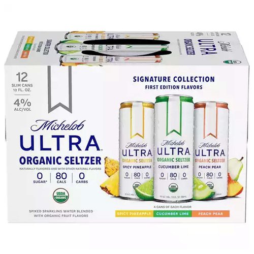 Michelob Ultra Organic Seltzer (12-pack)