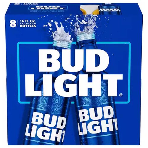 Bud Light Alum. 8pk 16oz