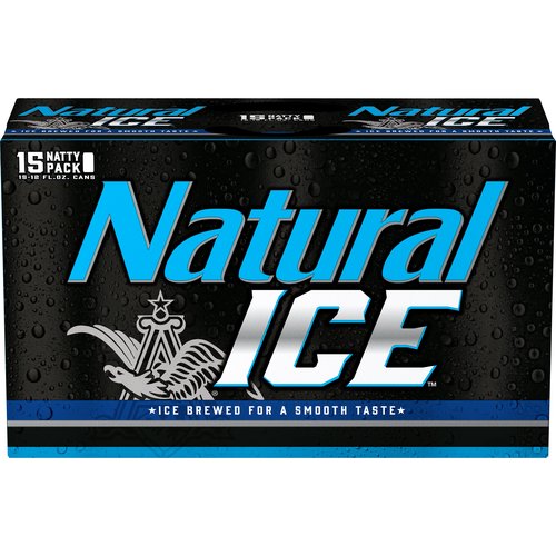 Natural Ice, Cans (Pack of 15)