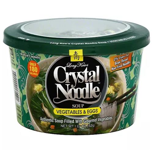 Longkow Crystal Noodle Soup, Vegetables & Eggs