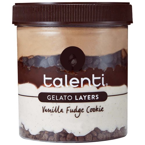Talenti Gelato Layers, Vanilla Fudge Cookie