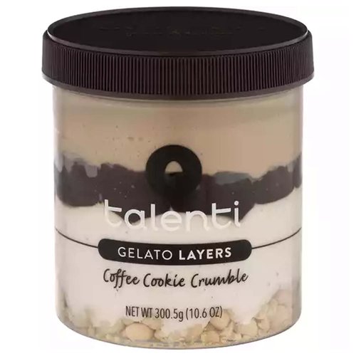 Talenti Gelato Layers, Coffee Cookie Crumble