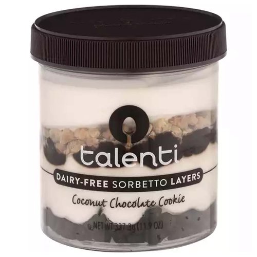 Talenti Layers Ice Cream, Coconut Chocolate Cookies