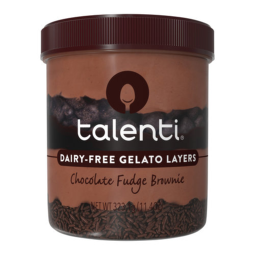Talenti Dairy-Free Gelato Layers Chocolate Fudge Brownie