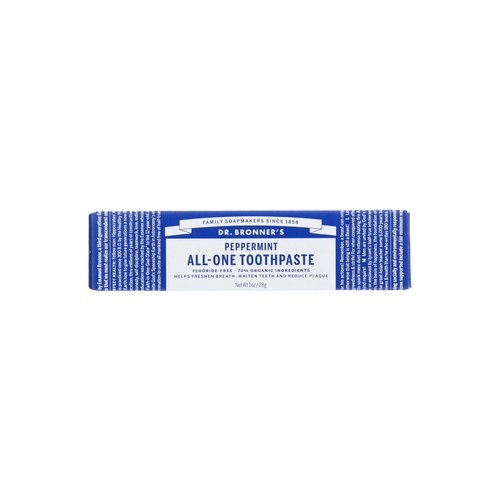 travel size dr bronner's toothpaste