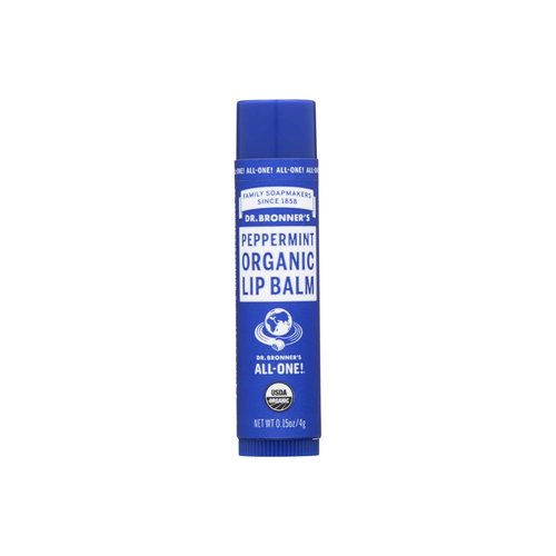 Dr. Bronner's Lip Balm, Organic Peppermint