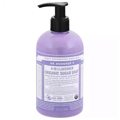 Dr. Bronner's Organic 4-in-1 Hand Soap, Lavender