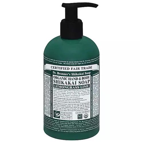 Dr. Bronner's Organic 4-in-1 Sugar Soap, Lemongrass Lime