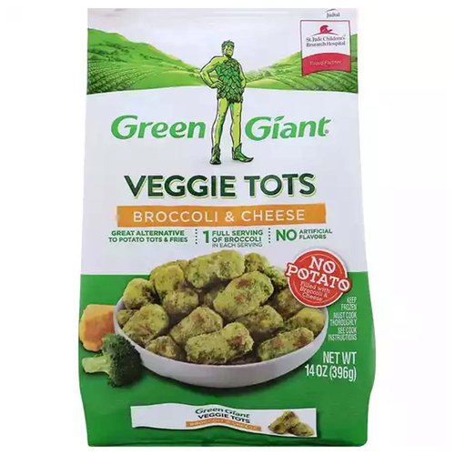 Green Giant Veggie Tots, Broccoli & Cheese