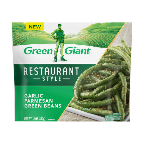 Green Giant Restaurant Style- Garlic Parmesan Green Beans