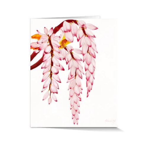 Aloha De Mele Shell Ginger Card