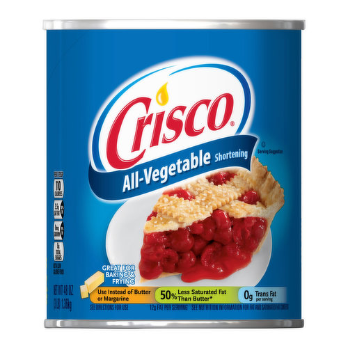 Crisco Baking Stick Original All-Vegetable Shortening - Shop