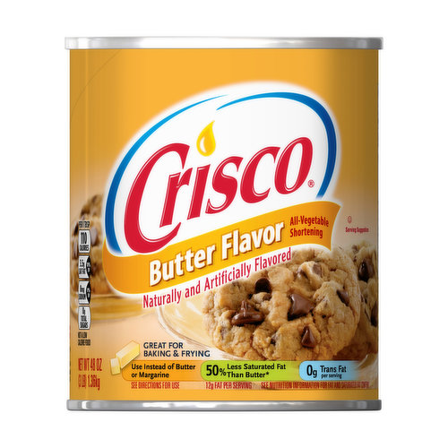 Crisco Butter Flavored Shortening