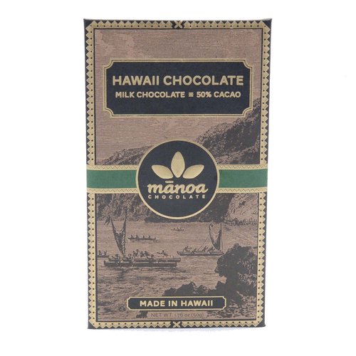 Manoa Chocolate Bar, Milk Chocolate