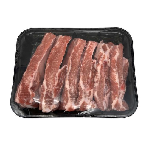 Fresh Pork Cut Riblets, BBQ Style