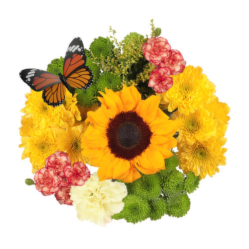 Smiling Butterfly Bouquet
