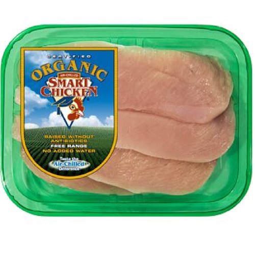 Smart Chicken Organic Breast, Thin Slice