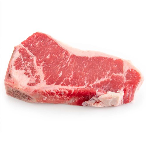 Certified Angus Beef USDA Choice New York Steak, Bone<li>In, Thin Cut