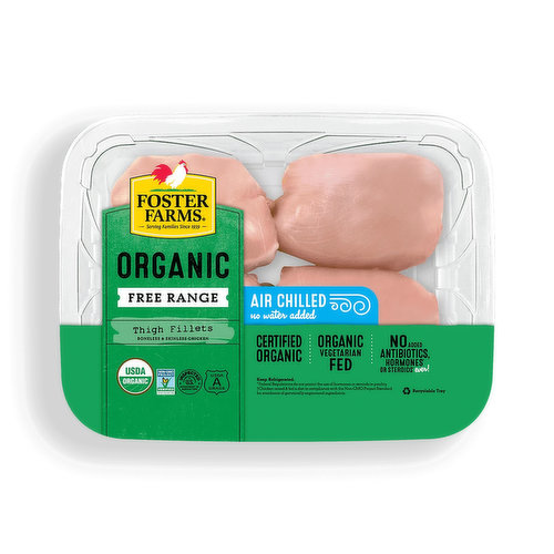 Foster Farms Organic Chicken Thighs