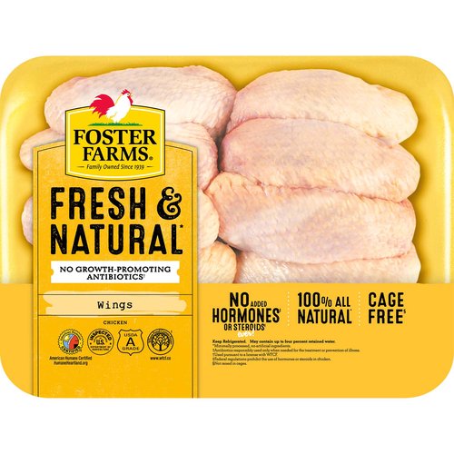 Foster Farms Antibiotic Free Chicken Wings