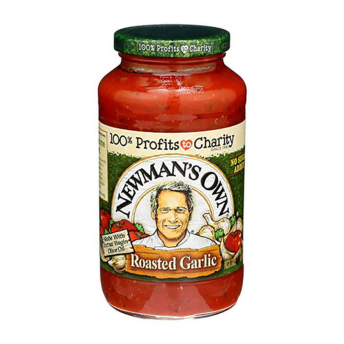 Newman's Pasta Sauce, Roasted Garlic