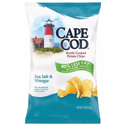 Cape Cod Reduced Fat Sea Salt Vinegar Potato Chips
