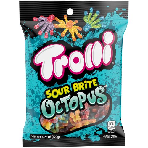 Trolli Sour Brite Octopus Gummi Candy