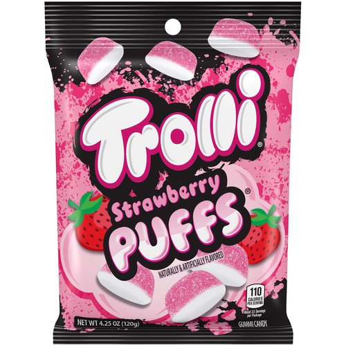 Trolli Puffs, Strawberry