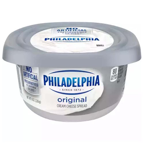 Philadelphia Original Cream Cheese Spread, Tub Original