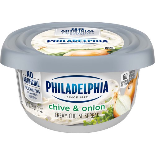 Philadelphia Cream Cheese, Chive & Onion 