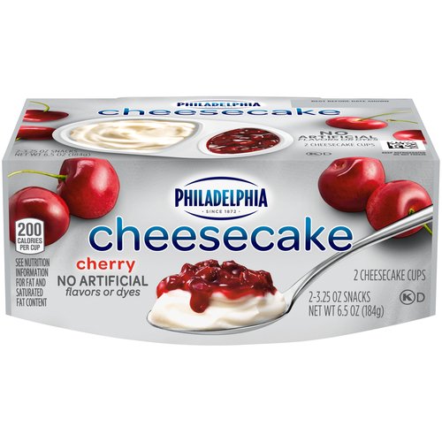 Philadelphia Cheesecake Cups, Cherry