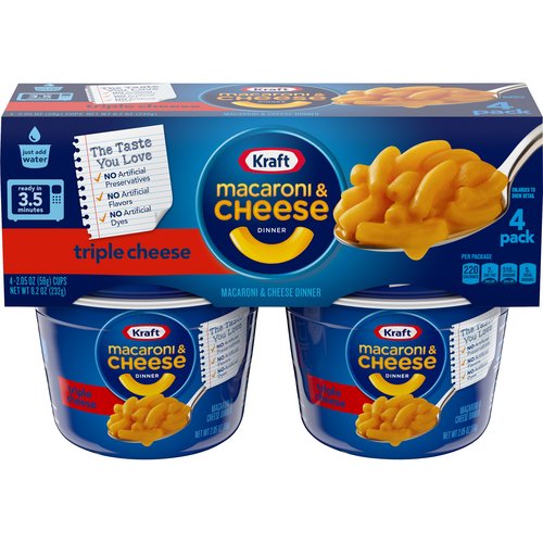 Kraft Easy Triple Cheese Macaroni & Cheese