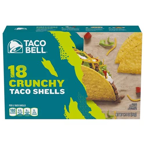 Taco Bell Crunchy Taco Shells