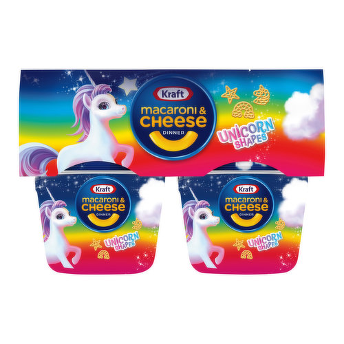 Kraft Mac & Cheese Cups Unicorn (4-pack)