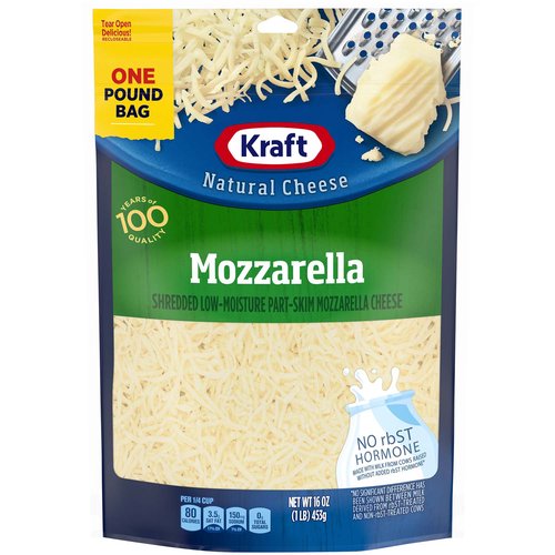 Kraft Shredded Mozzarella Cheese