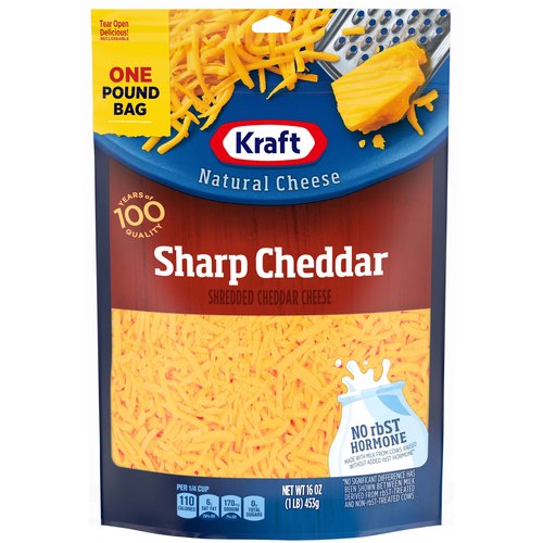 Kraft Sharp Cheddar  Shredded Cheese