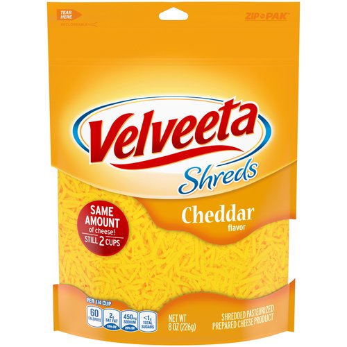 Velveeta Cheddar, Shreds