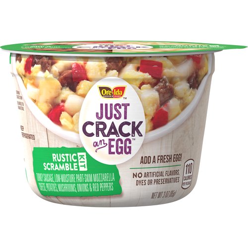 Just Crack an Egg Rustic Scramble Kit Breakfast Bowls