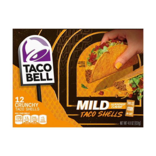 Taco Bell Taco Shells Mild