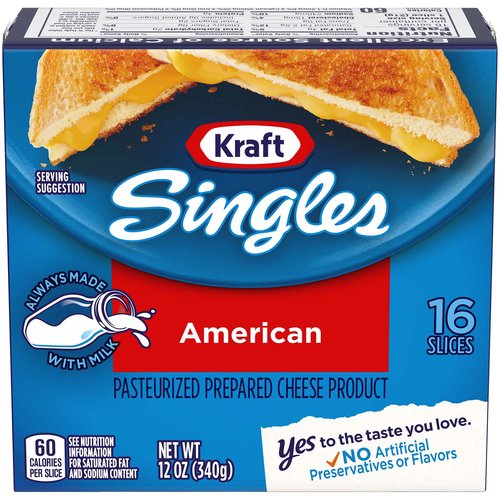 Kraft Singles American Cheese Slices