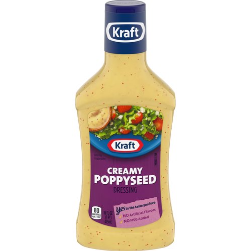 Kraft Creamy Poppyseed Salad Dressing