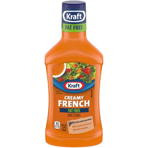 Kraft Fat Free Creamy French Dressing