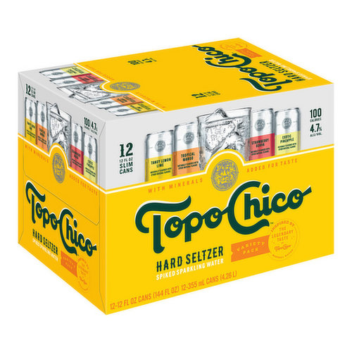 Topo Chico Hard Seltzer Variety